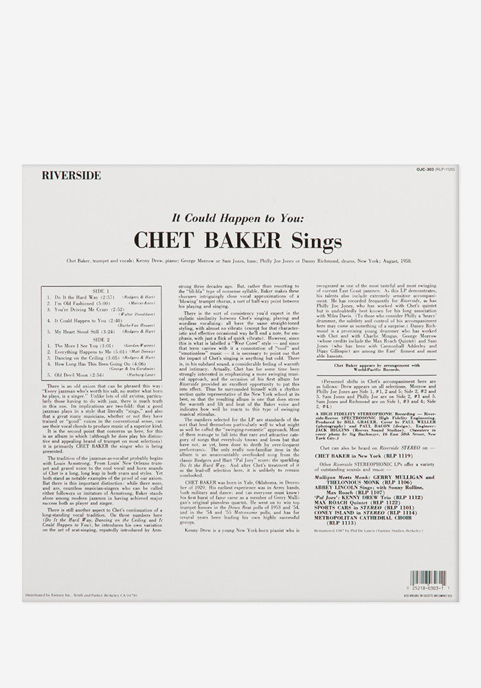 Chet Baker-It Could Happen To You Exclusive LP | Newbury Comics Chet Baker-It Could Happen To You Exclusive LP | Newbury Comics