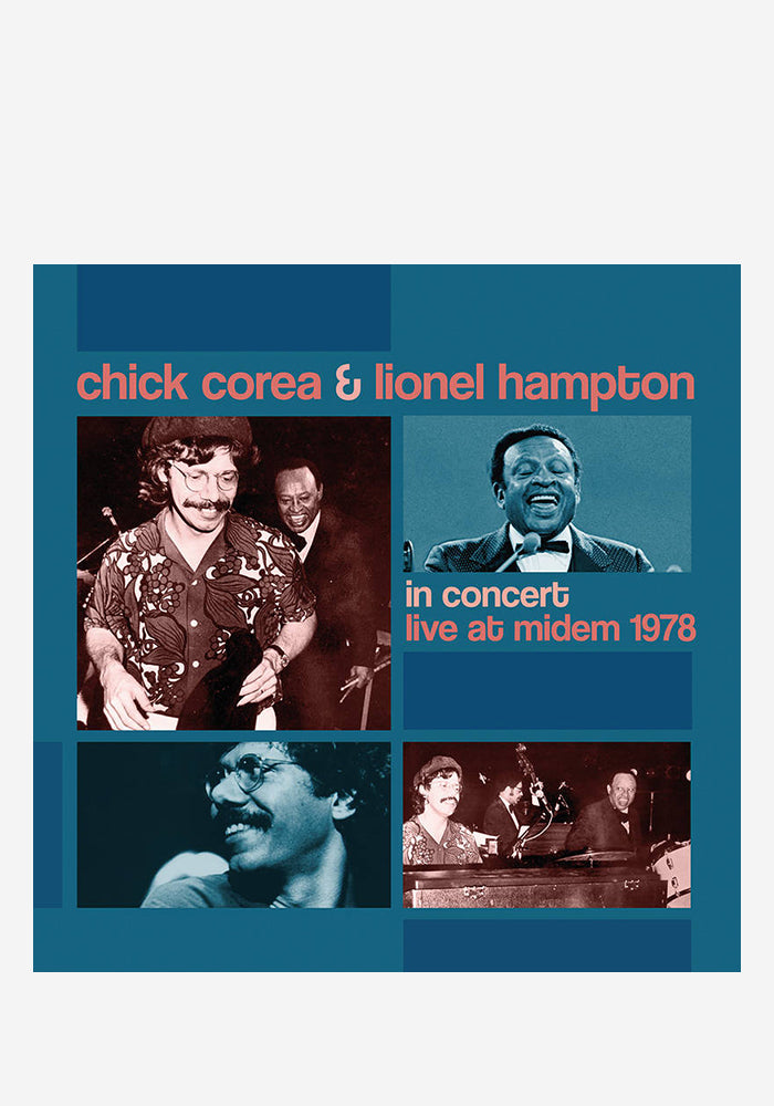 CHICK COREA / LIONEL HAMPTON In Concert: Live At MIDEM 1978 LP (Color)