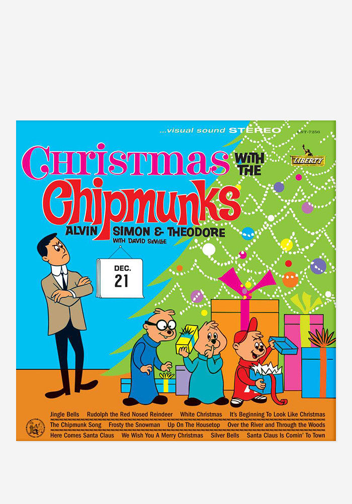 CHIPMUNKS Christmas With The Chipmunks LP