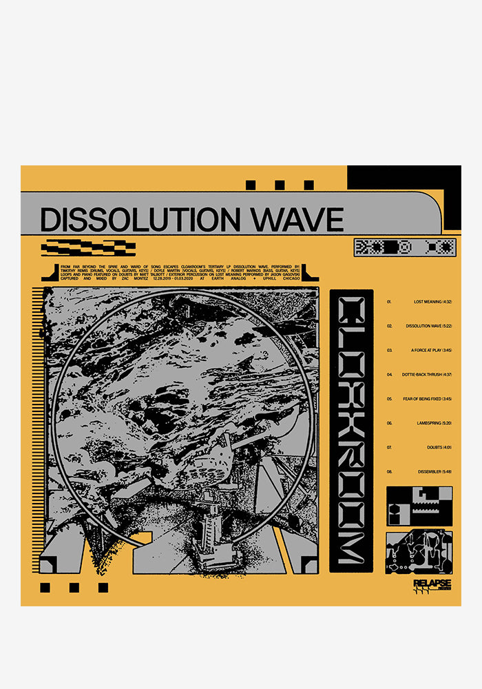 CLOAKROOM Dissolution Wave LP