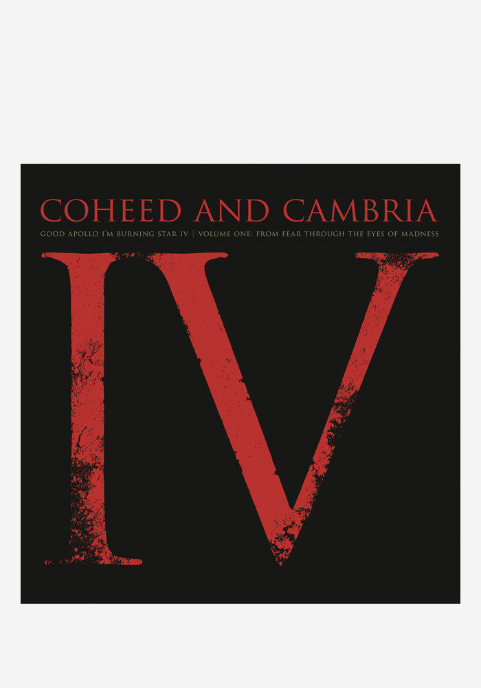 COHEED AND CAMBRIA Good Apollo I'm Burning Star IV Volume One: From Fear Through the Eyes of Madness 2 LP