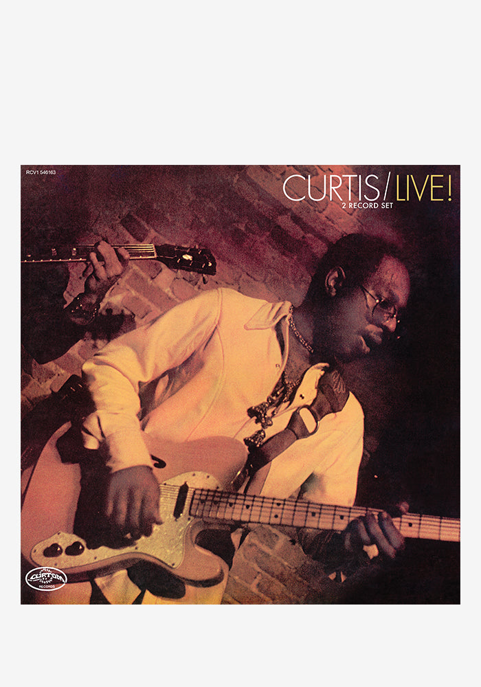 CURTIS MAYFIELD Curtis / Live! 2LP (Color)