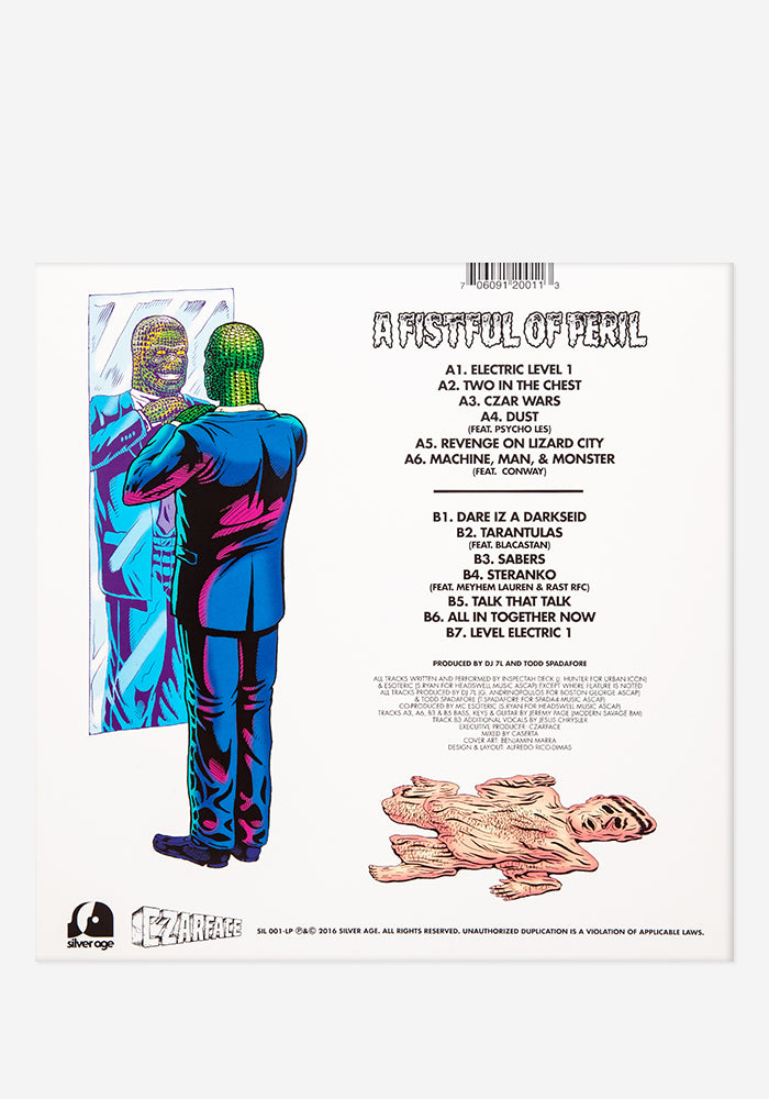 CZARFACE A Fistful Of Peril Exclusive LP (Splatter)