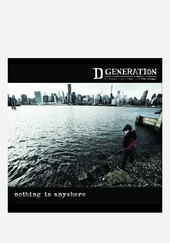 D GENERATION Nothing Is Anywhere With Autographed CD Booklet