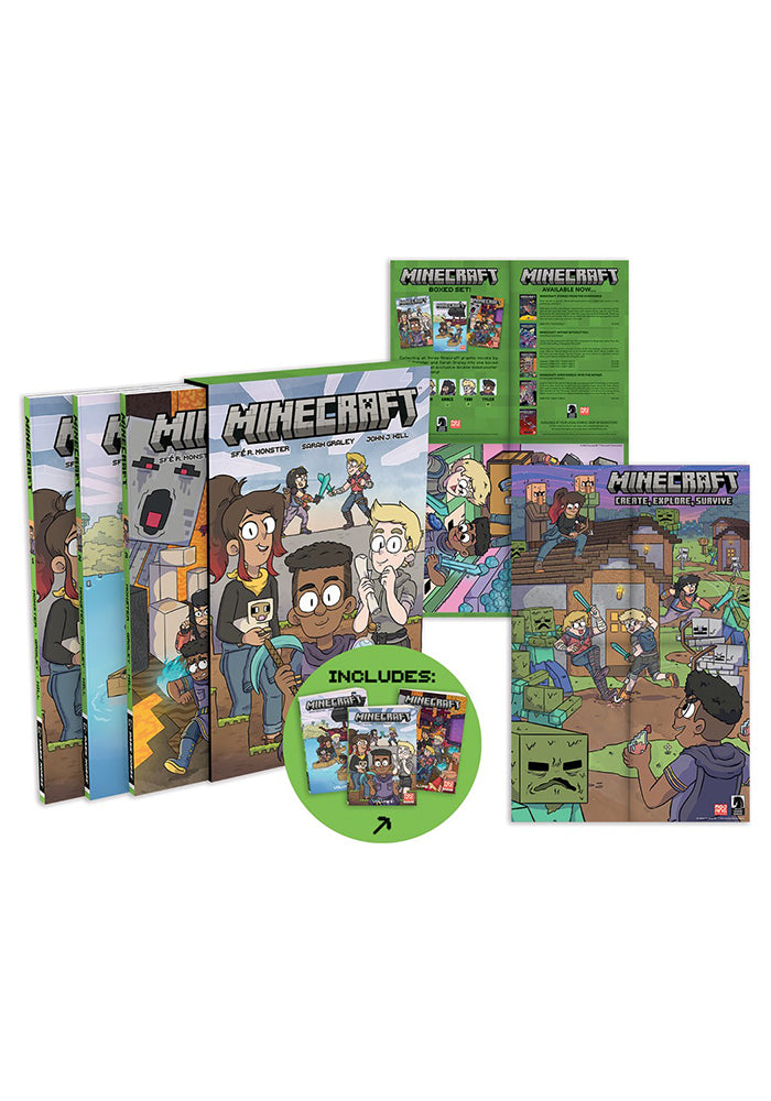 DARK HORSE Minecraft Graphic Novel Box Set
