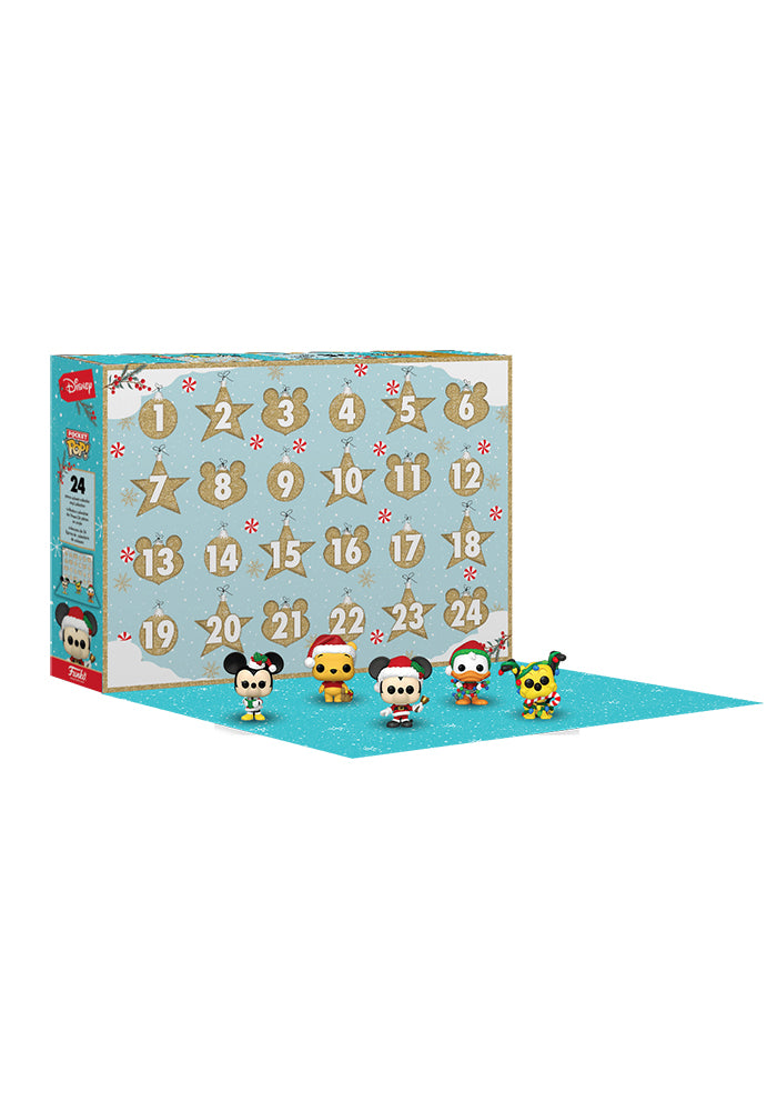 DISNEY Funko Pocket Pop! Disney Holiday 24-Day Advent Calendar 2022