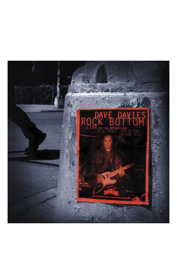 DAVE DAVIES Rock Bottom: Live At The Bottom Line 20th Anniversary Deluxe 2CD (Autographed)