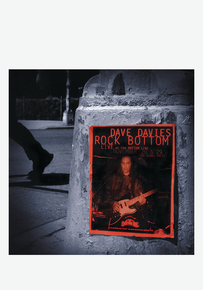 DAVE DAVIES Rock Bottom: Live At The Bottom Line 20th Anniversary 2LP (Color)