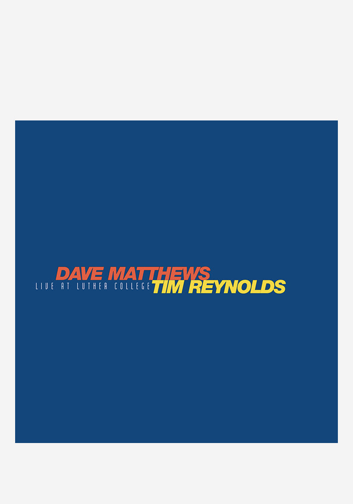 DAVE MATTHEWS / TIM REYNOLDS Live At Luther College 4LP