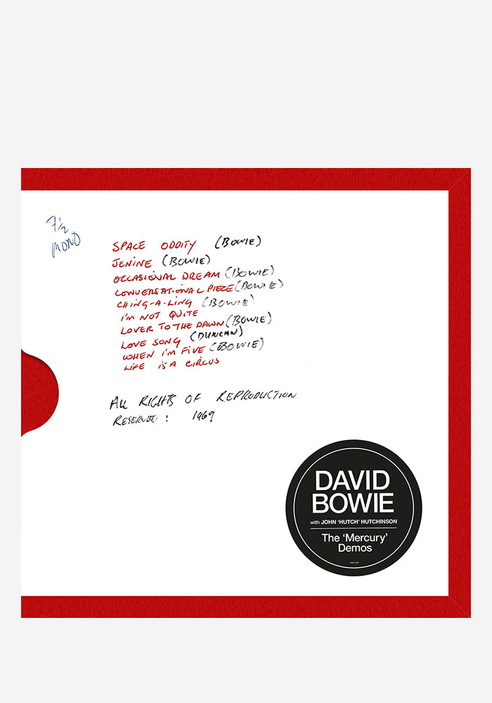 DAVID BOWIE The Mercury Demos LP Box Set
