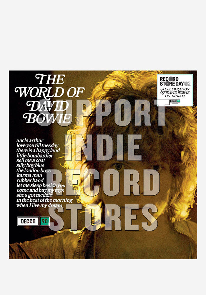 DAVID BOWIE The World Of David Bowie LP (Color)