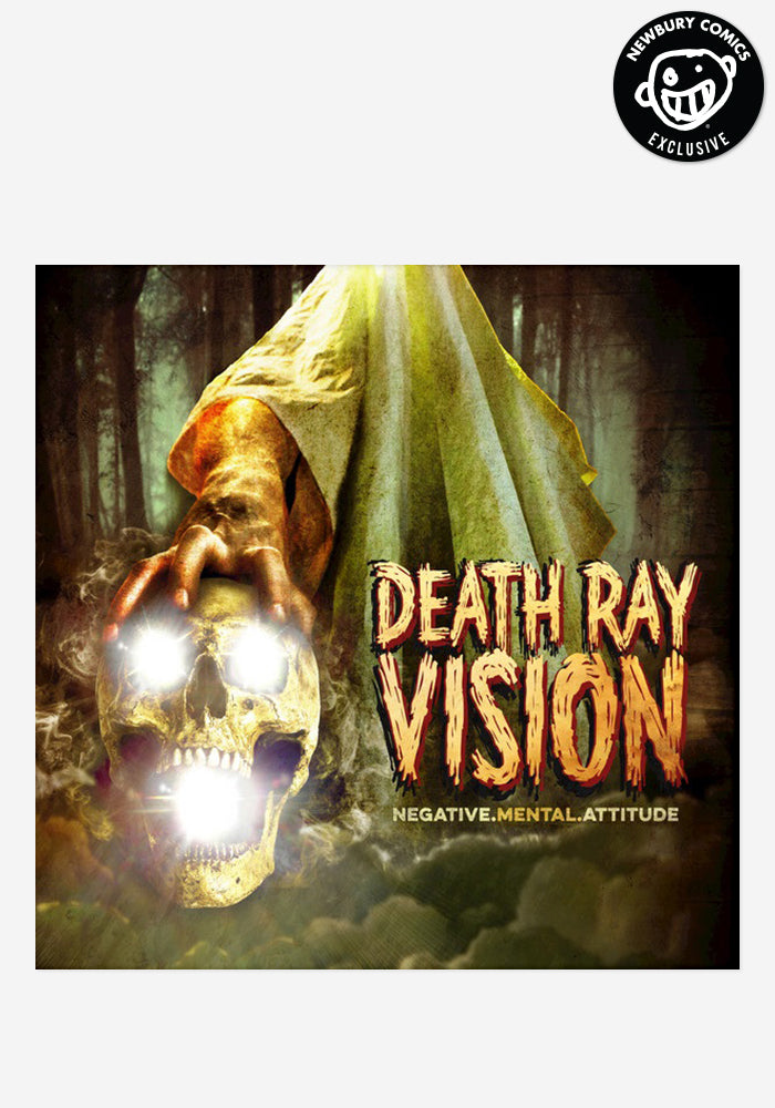 DEATH RAY VISION Negative Mental Attitude Autographed CD With 3D Glasses