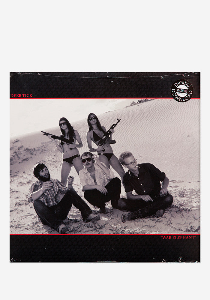DEER TICK War Elephant LP Download Card