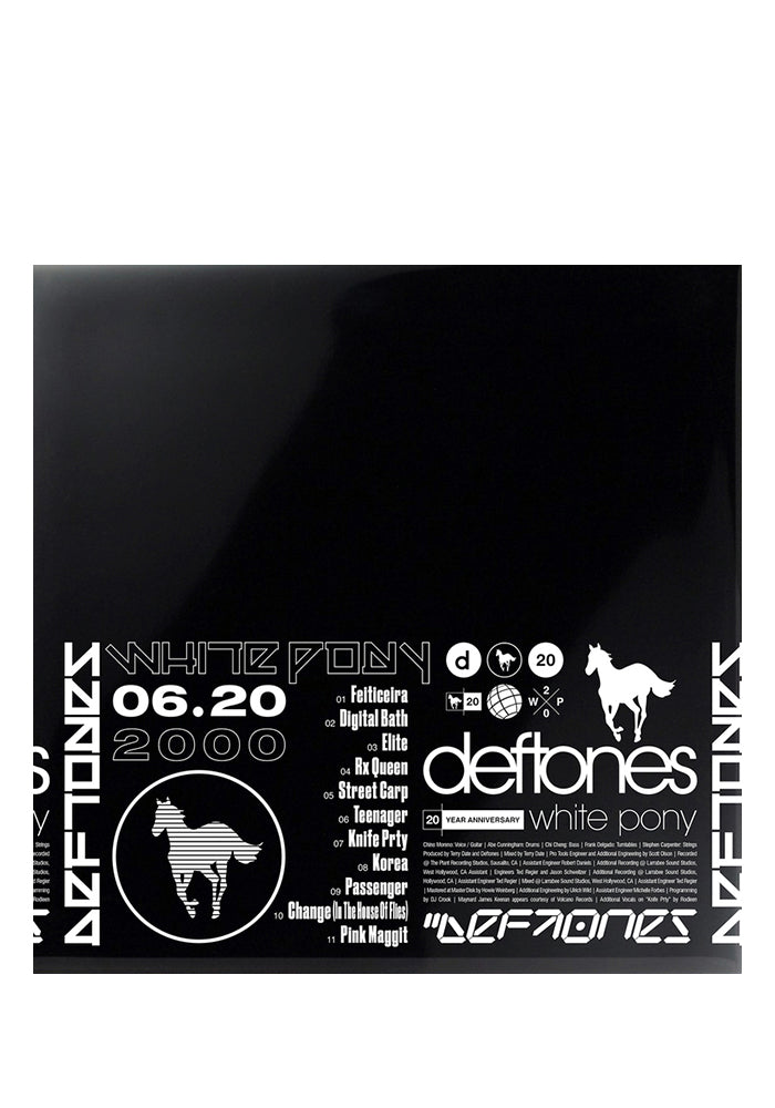 DEFTONES White Pony 20th Anniversary Deluxe 4LP