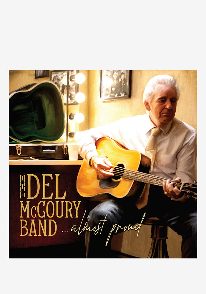 THE DEL MCCOURY BAND Almost Proud CD With Autographed Booklet