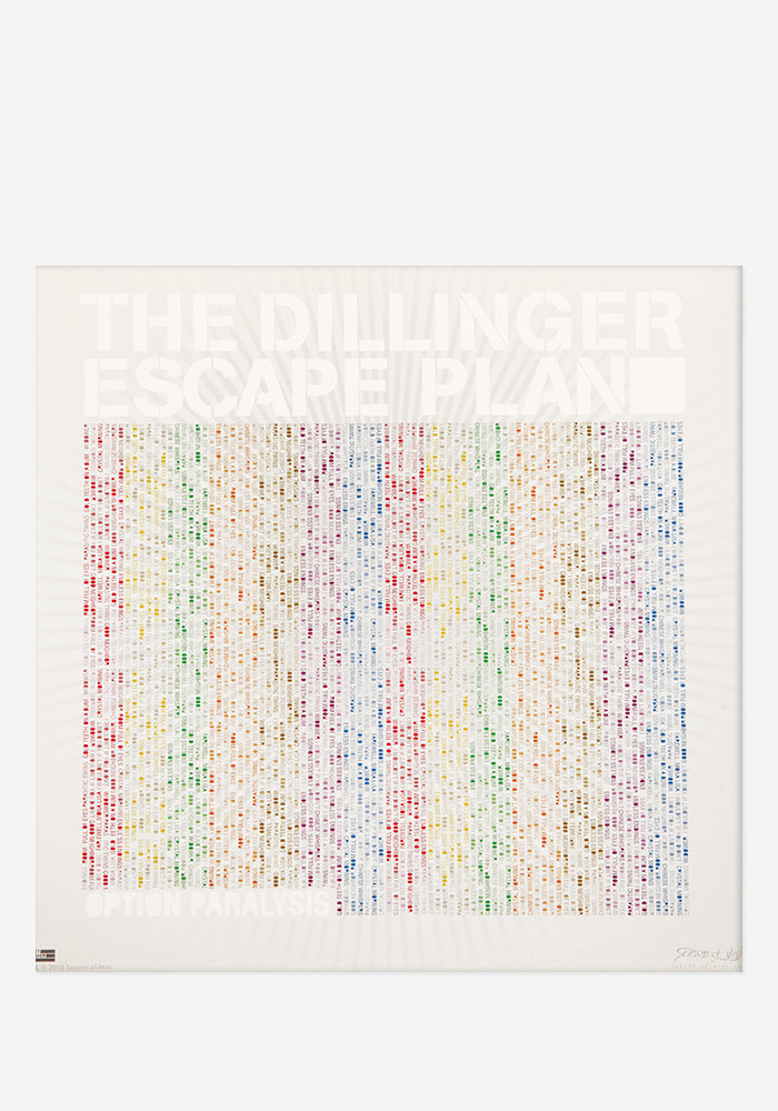 THE DILLINGER ESCAPE PLAN Option Paralysis Exclusive LP (Turquoise)
