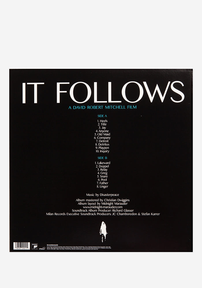 DISASTERPEACE Soundtrack - It Follows Exclusive LP (Clear)