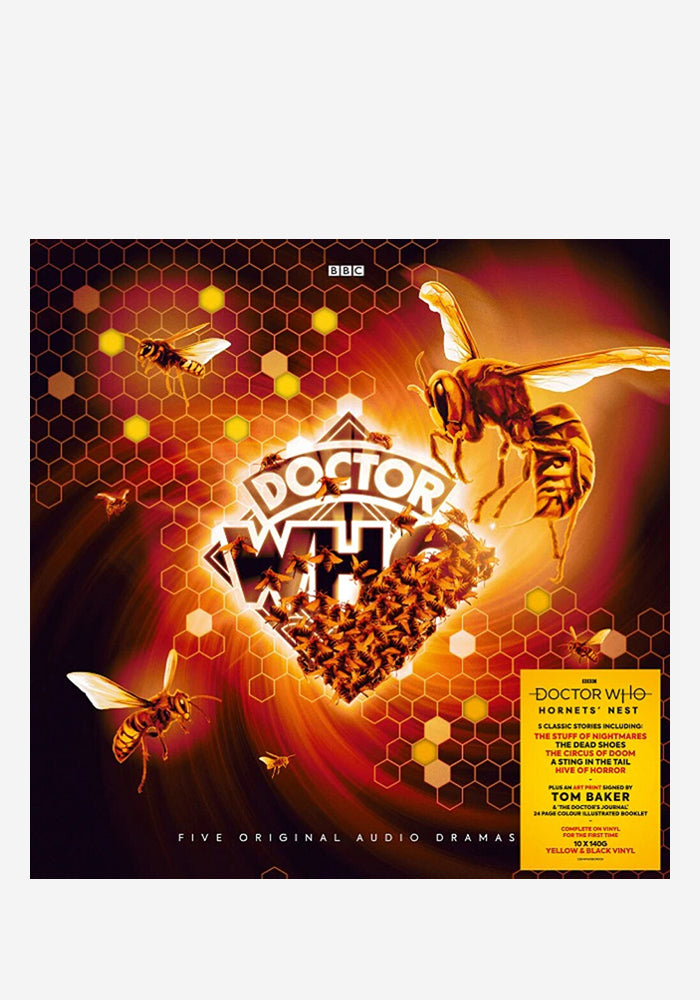 DOCTOR WHO Soundtrack - Doctor Who: Hornet's Nest 10LP Box Set (Color) With Autographed Print