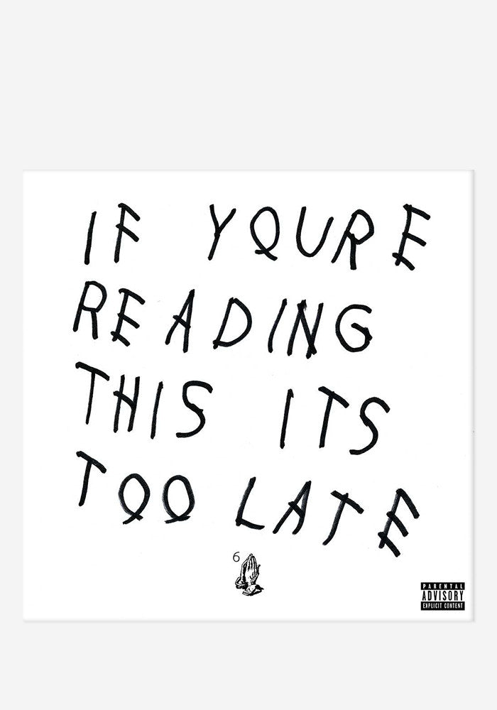 DRAKE If You're Reading This It's Too Late 2 LP