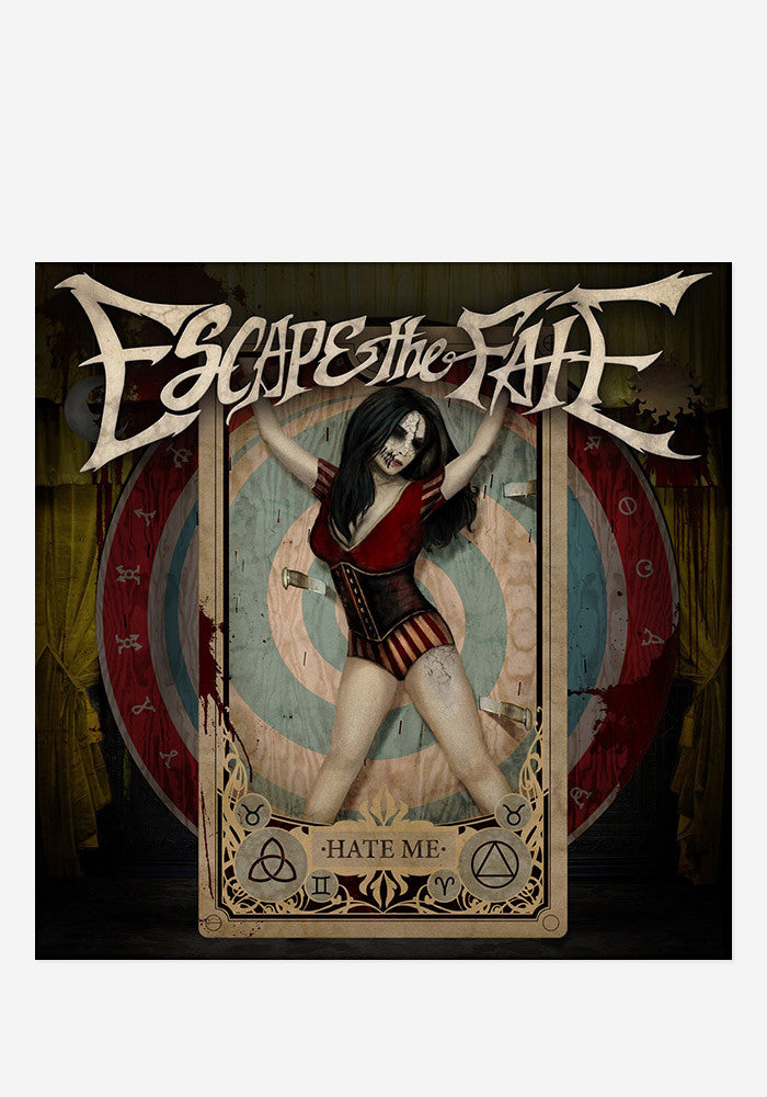 ESCAPE THE FATE Hate Me Deluxe Edition With Autographed CD Booklet