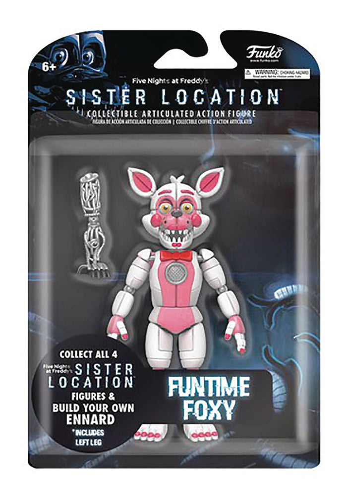 SEP168626 - FIVE NIGHTS AT FREDDYS NIGHTMARE FOXY 5IN ACTION