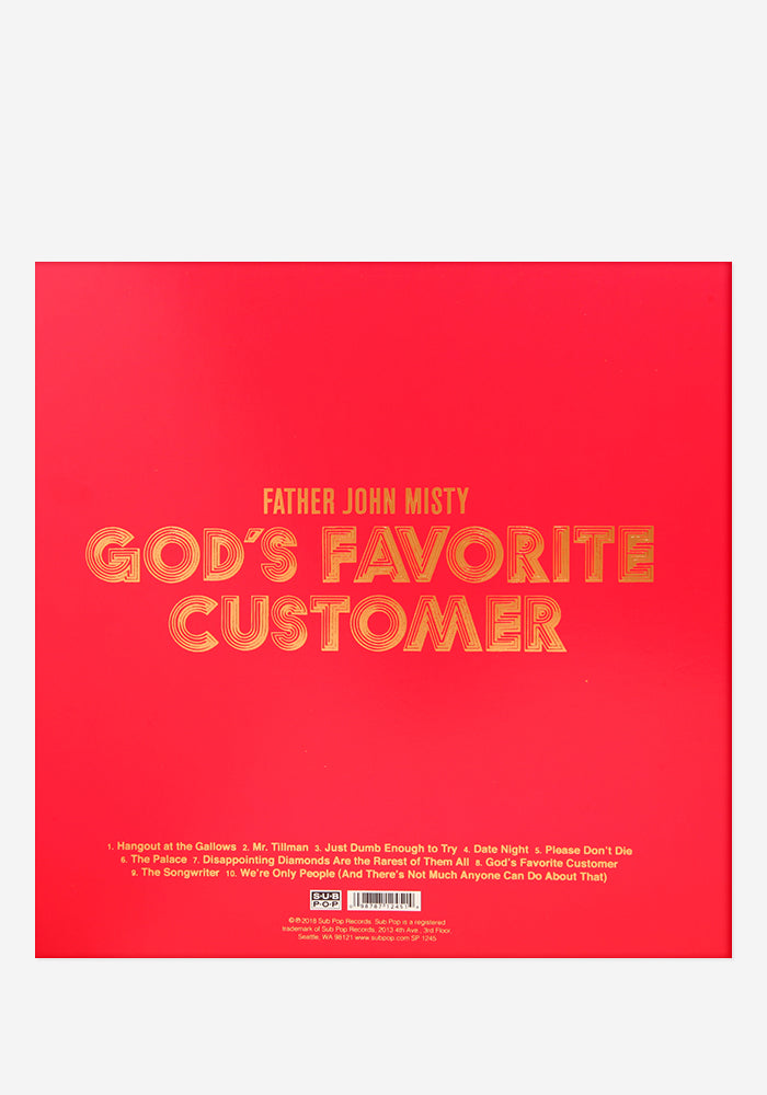 FATHER JOHN MISTY God's Favorite Customer Exclusive LP