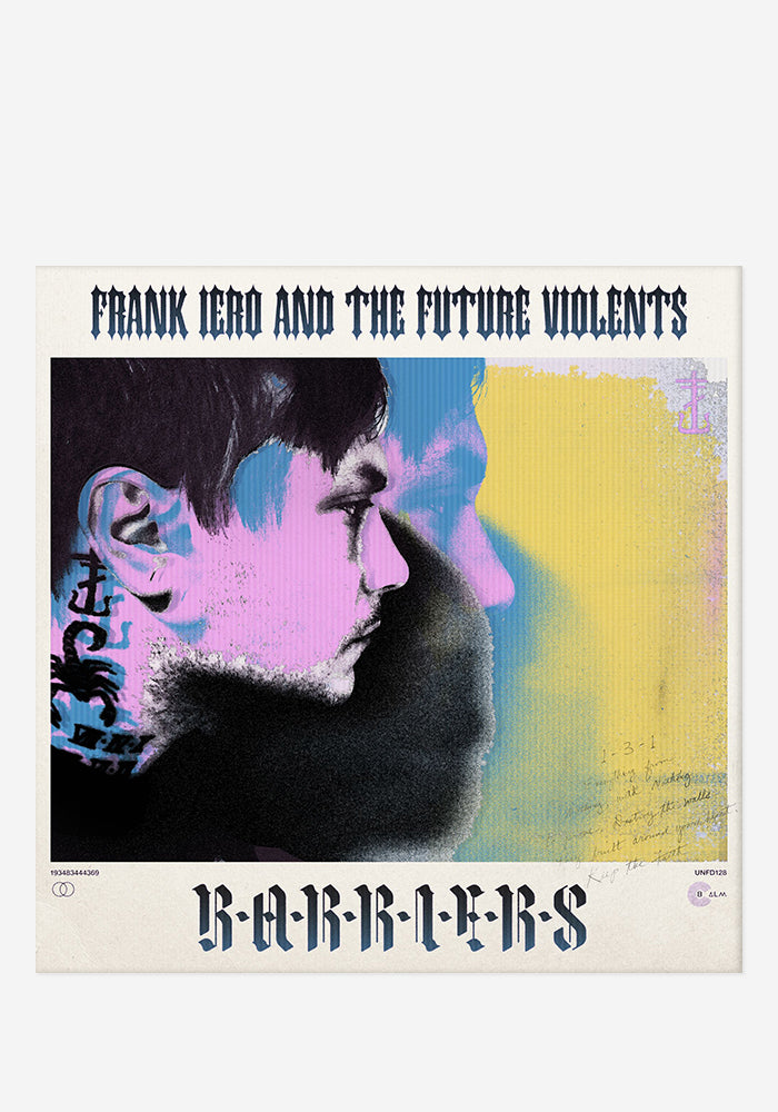 FRANK IERO Barriers CD With Autographed Booklet