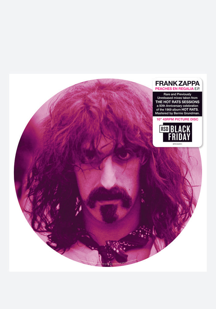 FRANK ZAPPA Peaches En Regalia 10" EP (Picture Disc)