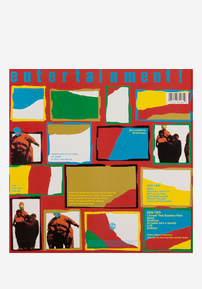 GANG OF FOUR Entertainment! Exclusive LP