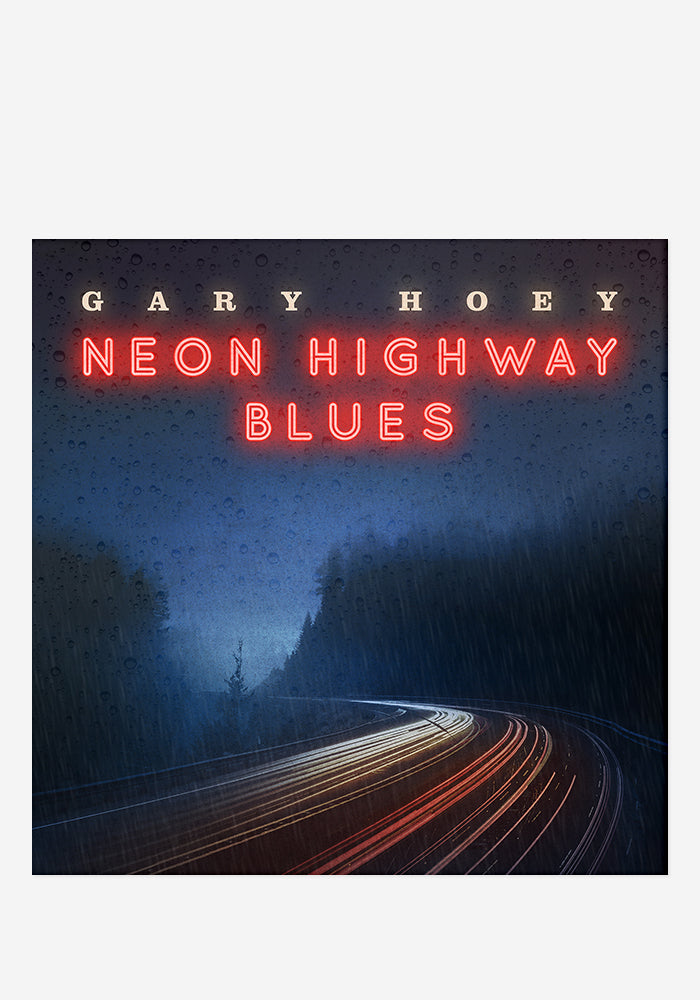 GARY HOEY Neon Highway Blues CD With Autographed Postcard