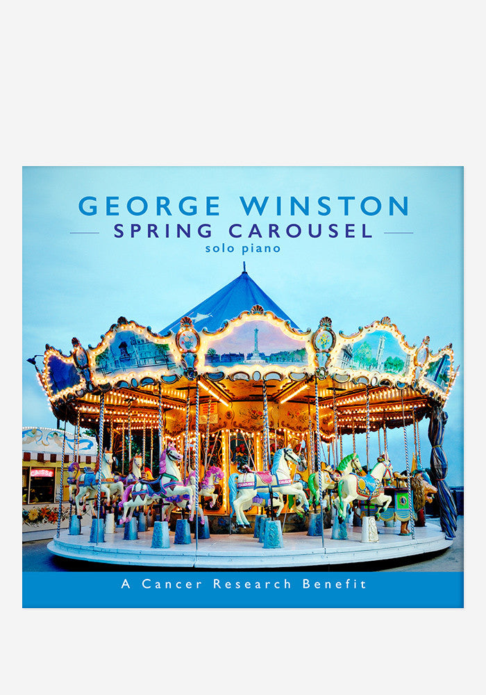 GEORGE WINSTON Spring Carousel With Autographed CD Booklet