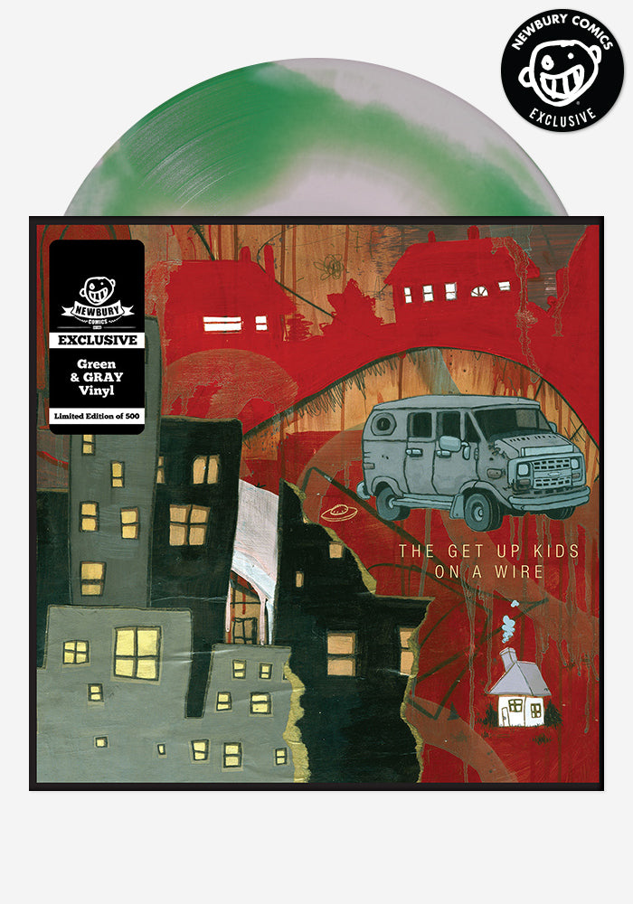 THE GET UP KIDS レコードcolor vinyl ② The Get Up Kids-On A Wire Exclusive LP (Green & Gray) Color