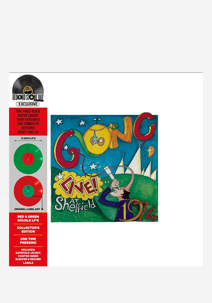 GONG Live! At Sheffield 1974 2LP (Color)