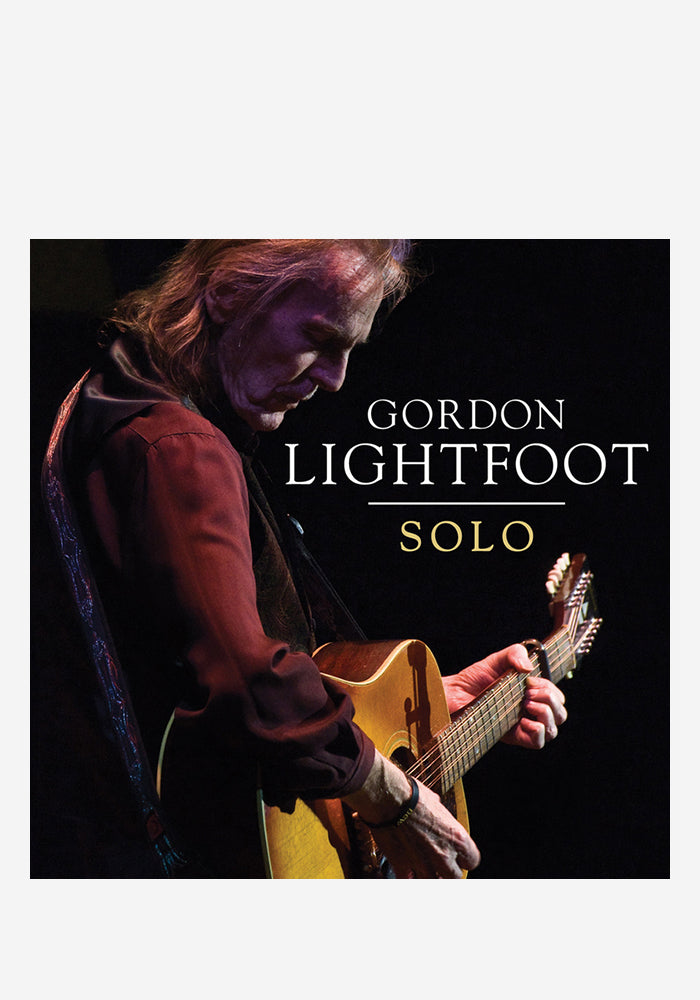 GORDON LIGHTFOOT Solo CD (Autographed)