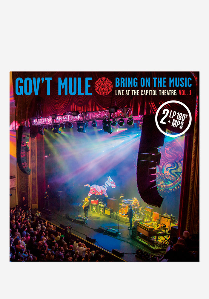 GOV'T MULE Bring On The Music - Live At The Capitol Theatre: Vol 1 2LP (Color)