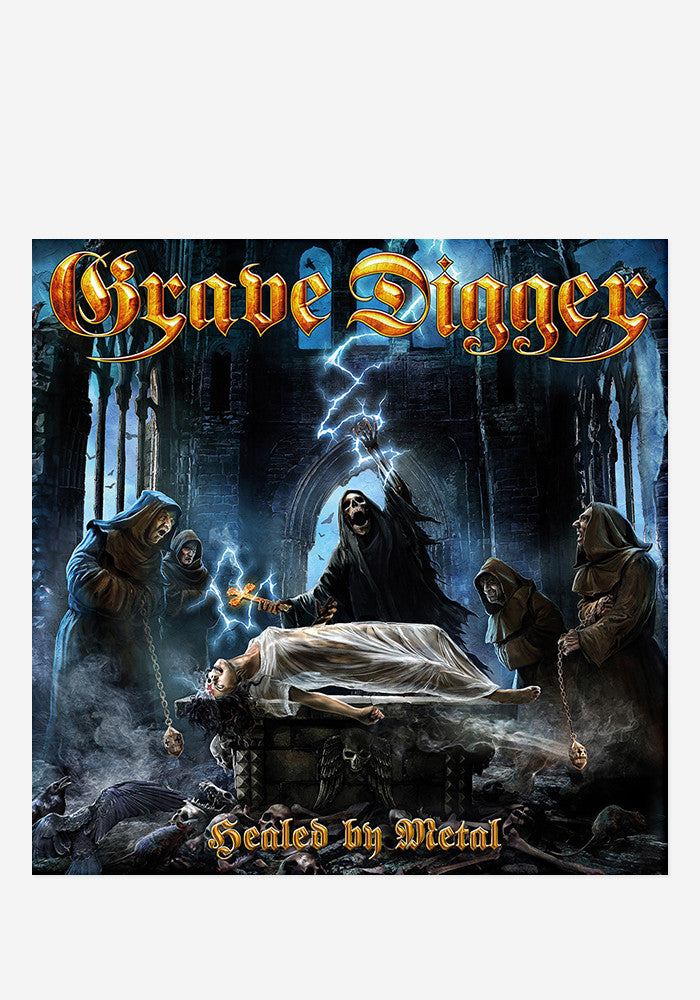 GRAVE DIGGER Healed By Metal With Autographed CD Booklet