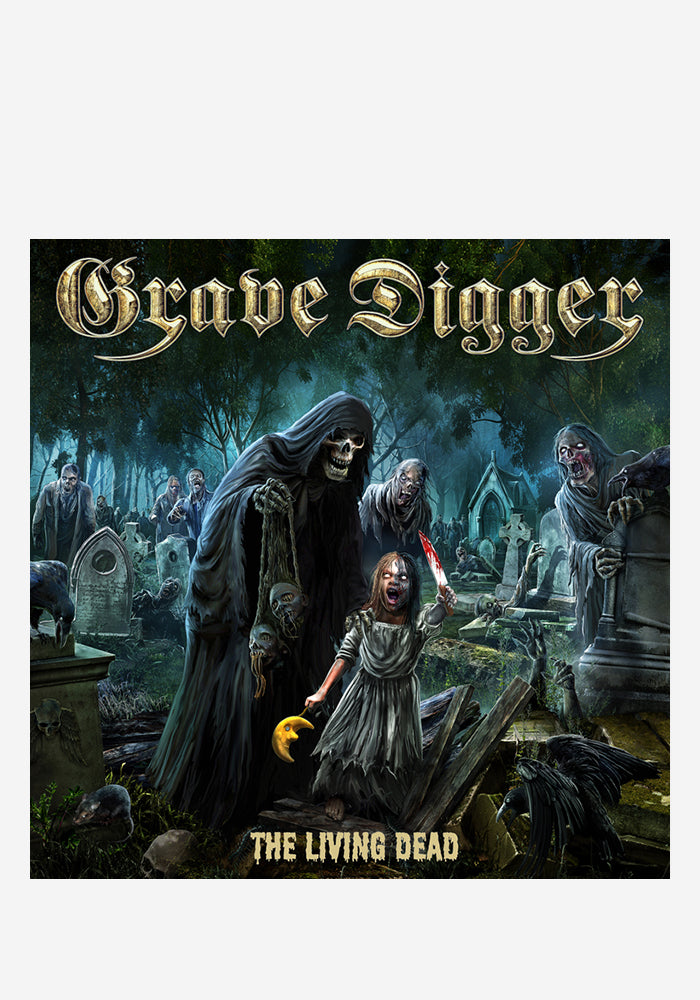 GRAVE DIGGER The Living Dead CD With Autographed Booklet