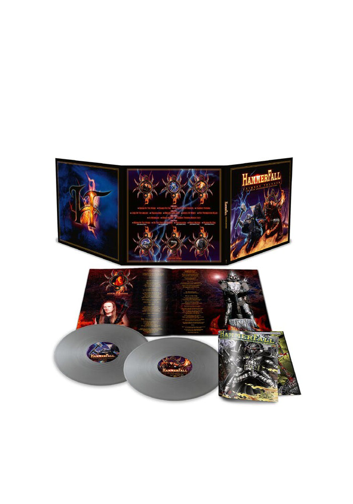 HAMMERFALL Crimson Thunder 20th Anniversary 2LP (Silver)