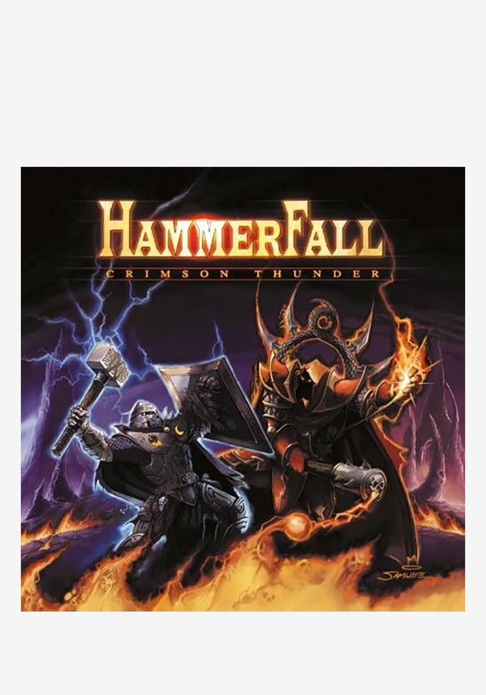 HAMMERFALL Crimson Thunder 20th Anniversary 2LP (Silver)