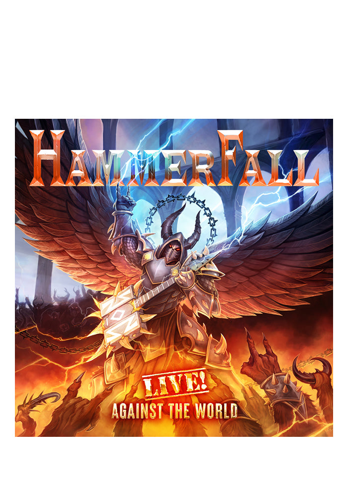 HAMMERFALL Live! Against The World 2CD/Blu-Ray (Autographed)
