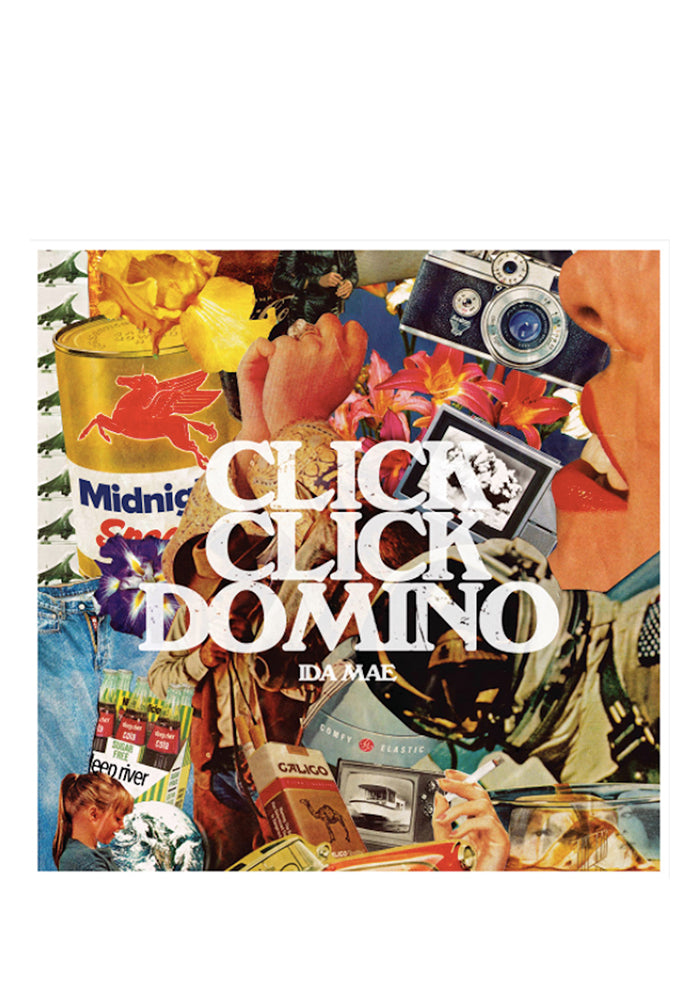 IDA MAE Click Click Domino LP With Autographed Postcard