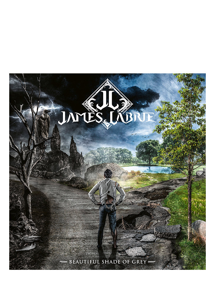 JAMES LABRIE Beautiful Shade Of Grey LP+CD With Autographed Postcard