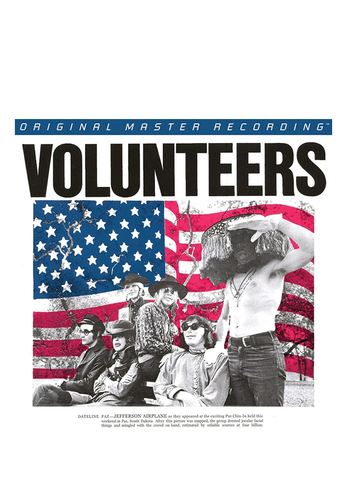 JEFFERSON AIRPLANE Volunteers 2LP (MFSL)