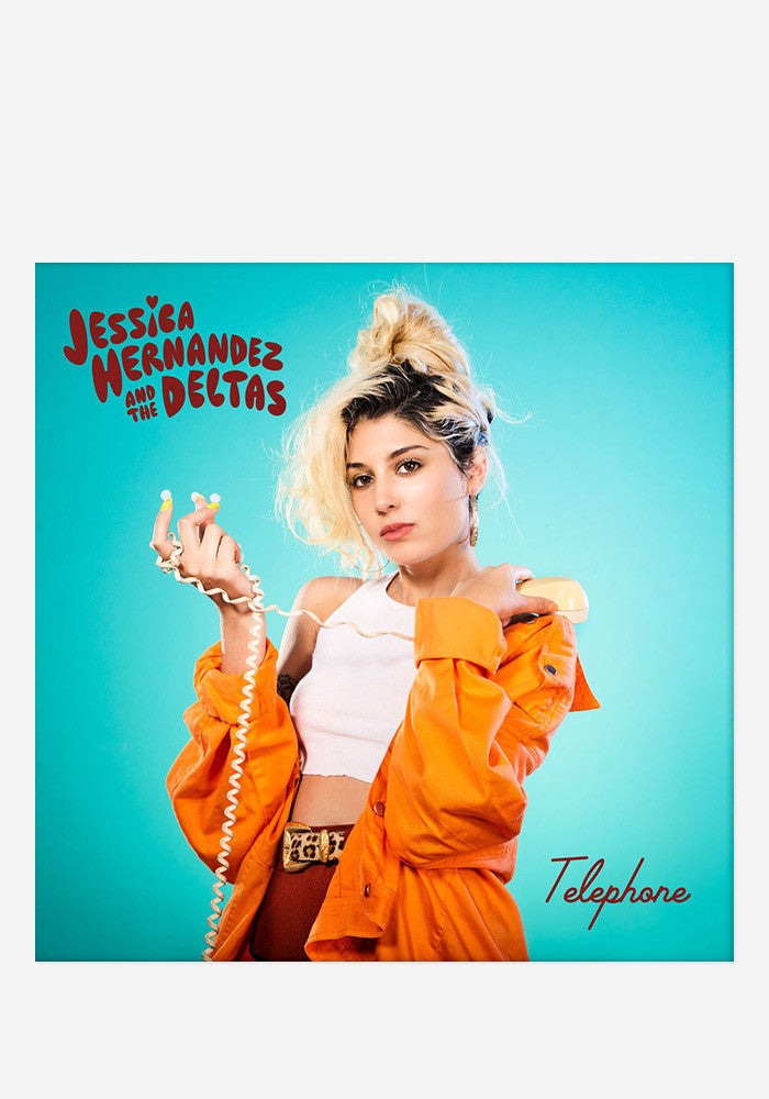 JESSICA HERNANDEZ & THE DELTAS Telephone With Autographed CD Booklet