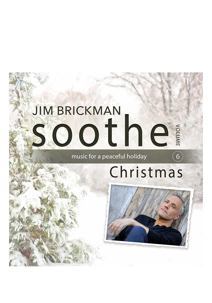 JIM BRICKMAN Soothe Christmas: Music For A Peaceful Holiday CD (Autographed)