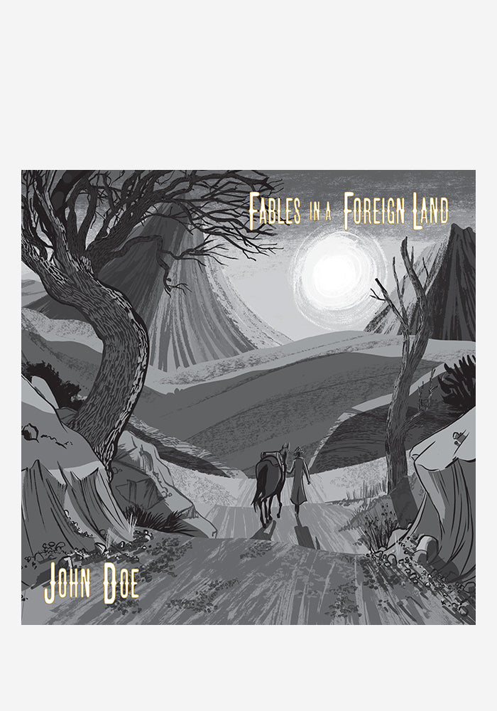 JOHN DOE Fables In A Foreign Land CD With Autographed Postcard