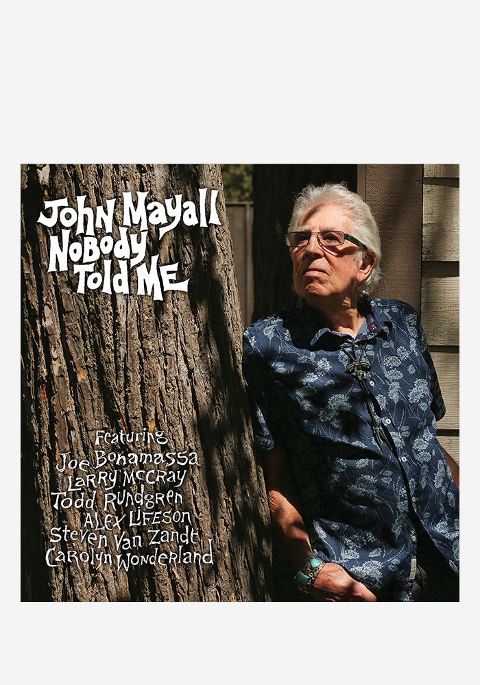 JOHN MAYALL Nobody Told Me CD With Autographed Postcard