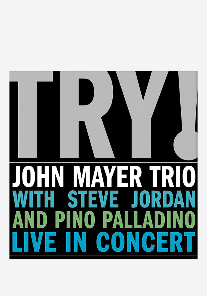 JOHN MAYER Try! John Mayer Trio Live 2 LP