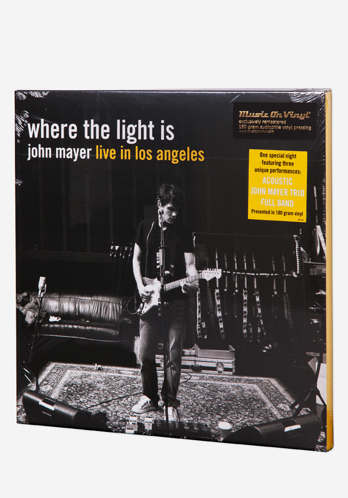 JOHN MAYER Where The Light Is  4 LP Box Set