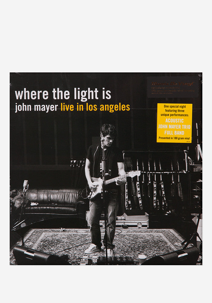 John Mayer-Where The Light Is 4 LP Box Set-Vinyl | Newbury John Mayer-Where The Light Is 4 LP Box Set-Vinyl | Newbury